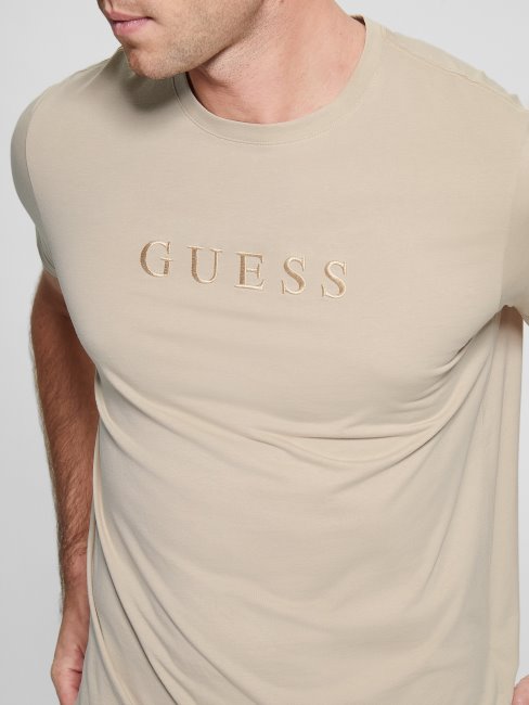 T-shirt à Logo Brodé Nomade Guess
