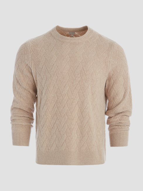 Guess Simon Pull Sentir Votre Peau Bruyère Mu