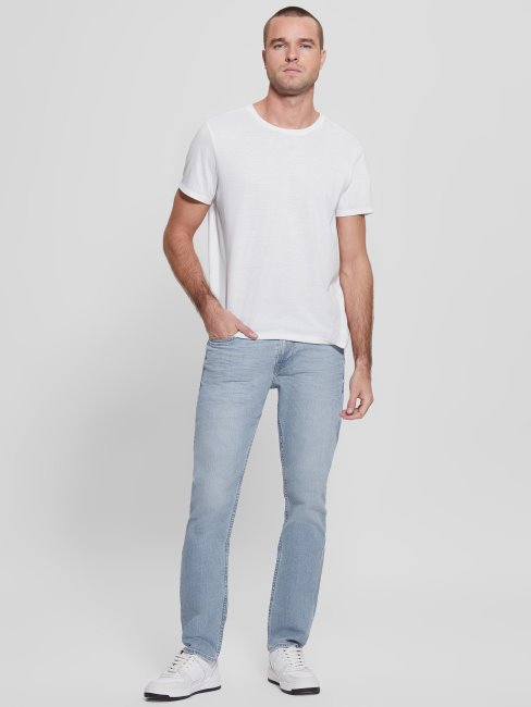 Jeans Fuselés Délavés Guess à Délavage Jackson