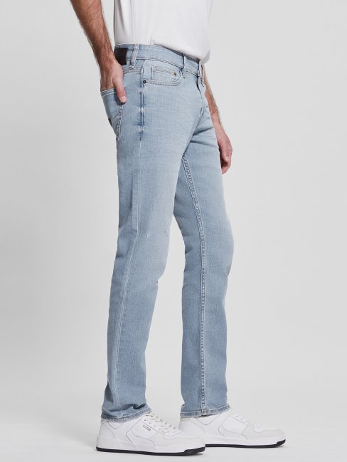 Jeans Fuselés Délavés Guess à Délavage Jackson