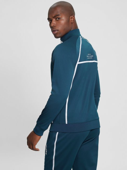 Sweat Zippé Bleu Guess Eco Bemount