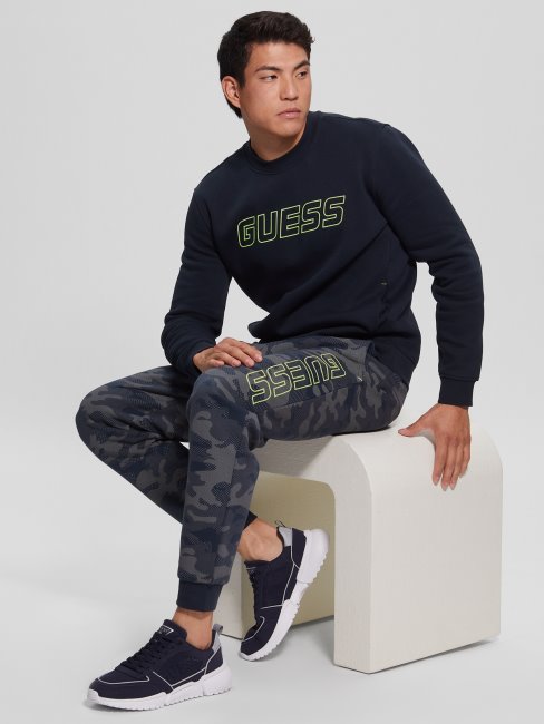 Jogging Eco Boniface Camouflage Guess Silver Camou Print