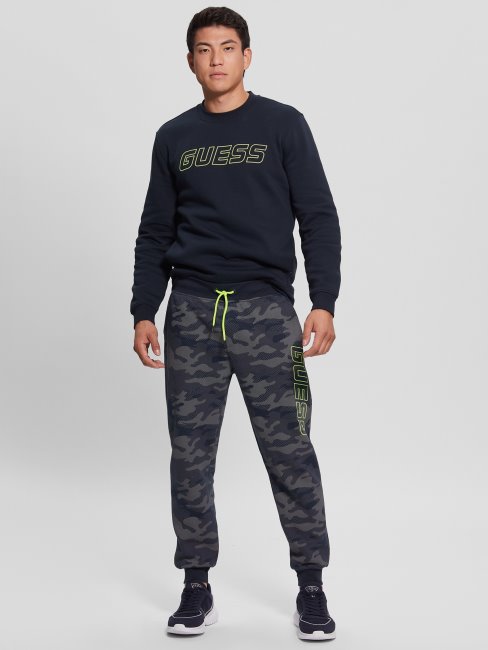 Jogging Eco Boniface Camouflage Guess Silver Camou Print