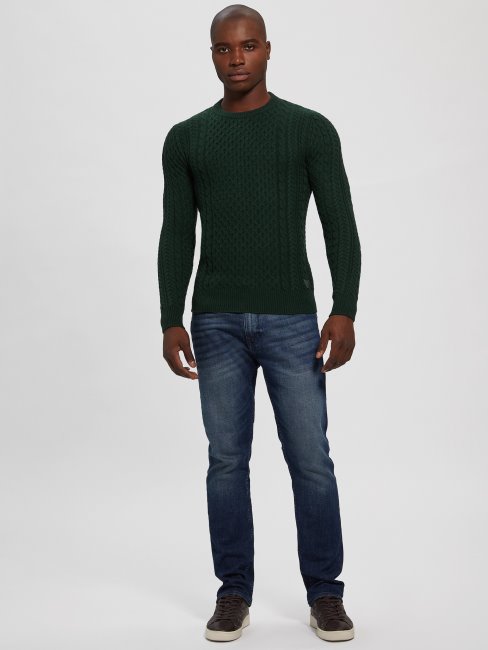 Guess Alpin Grove Paise Pull En Laine Mélangée Norvégienne