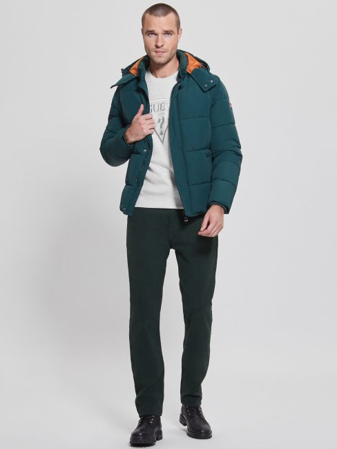 Polaire Eco Logo Gris Poussiéreux Chiné Guess