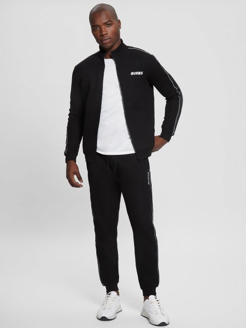 Guess Eco Mickey Sweat Zip Noir Jet