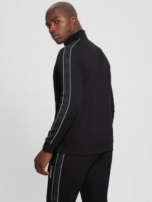 Guess Eco Mickey Sweat Zip Noir Jet