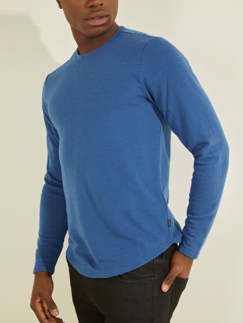 T-shirt à Manches Longues Guess Zuma En Eaux Libres