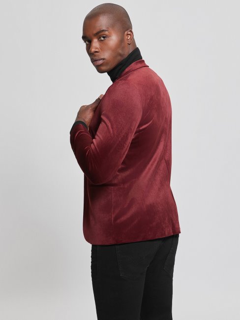 Guess Vino Blazer En Velours Fulham