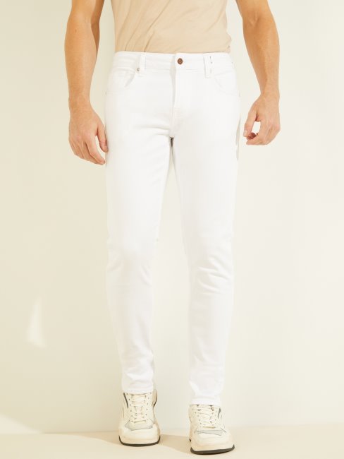 Jean Super Skinny Taille Basse Miami Orange Brûlé Guess