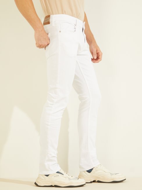 Jean Super Skinny Taille Basse Miami Orange Brûlé Guess