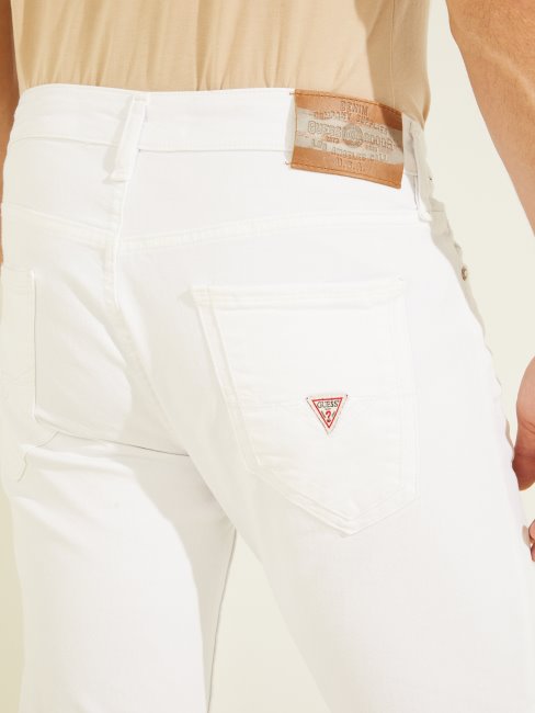 Jean Super Skinny Taille Basse Miami Orange Brûlé Guess