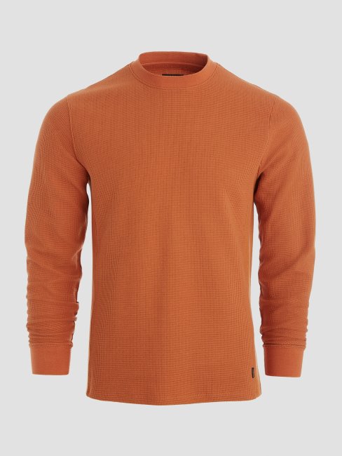 T-shirt à Manches Longues Gaufré Mesa Myles Devinez