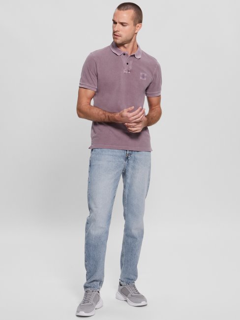 Polo Guess Regal Prune Délavé