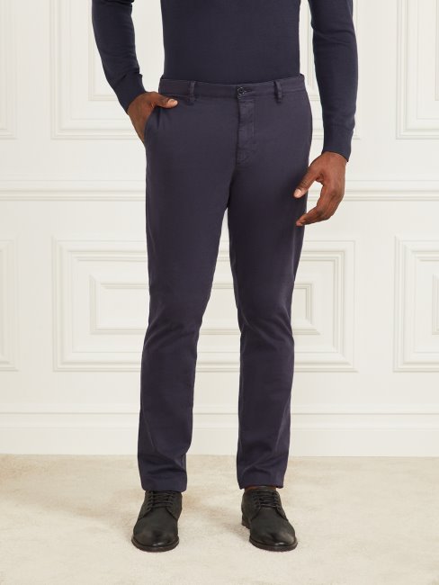 Pantalon Chino Eco Hugh Easy Guess Bleu élégant