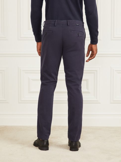Pantalon Chino Eco Hugh Easy Guess Bleu élégant