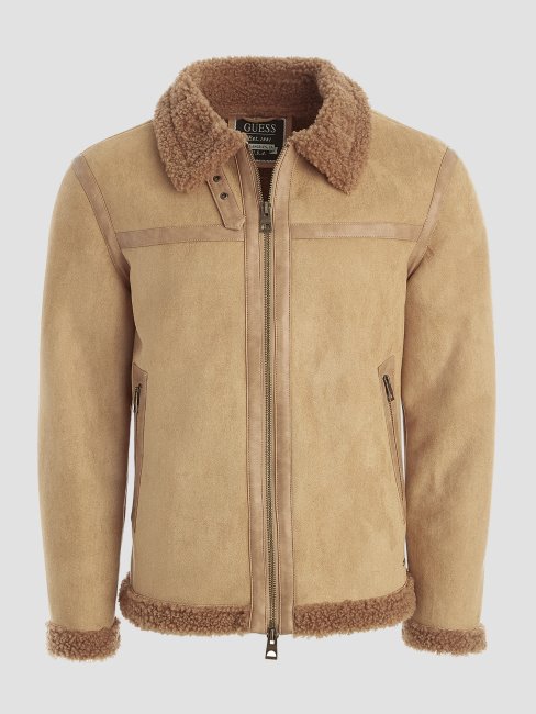 Veste Imitation Mouton Retourné Macchiato Guess