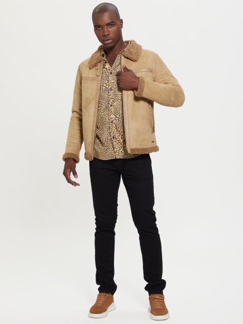 Veste Imitation Mouton Retourné Macchiato Guess