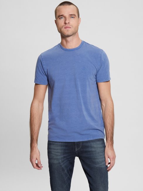 Eli Délavé Tee Papier Indaco Multi Guess