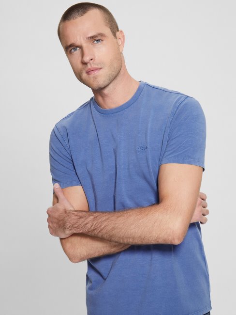 Eli Délavé Tee Papier Indaco Multi Guess