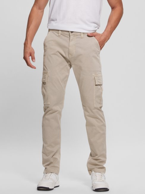 Guess Lonta Pantalon Cargo Classique Pasadena Stone Multi