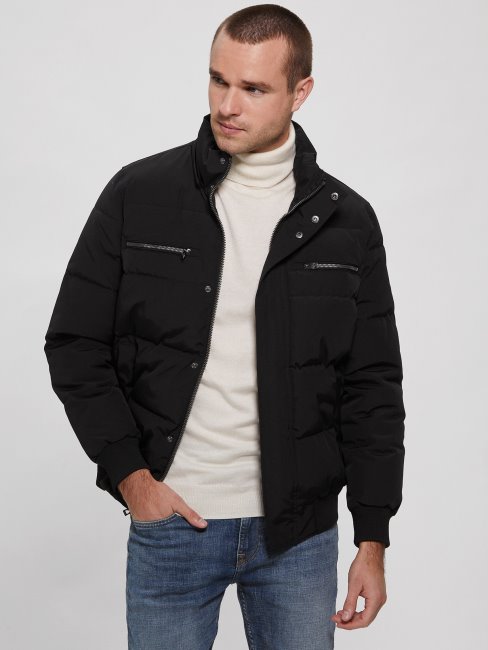 Veste Matelassée David Multi Guess Noir De Jais