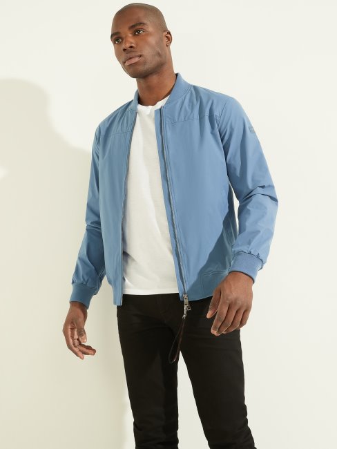 Veste D'aviateur Bleu Confort Rigel Guess