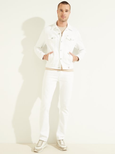Veste En Jean Dillon Blanc Optique Guess