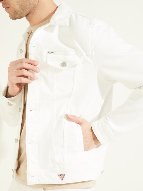 Veste En Jean Dillon Blanc Optique Guess