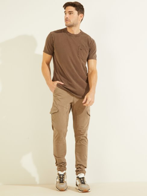 Pantalon Cargo Devinez Coquille De Noix