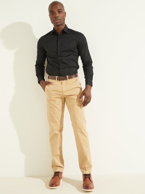 Guess Mountain Miel Eco Nouveau Pantalon Chino Original