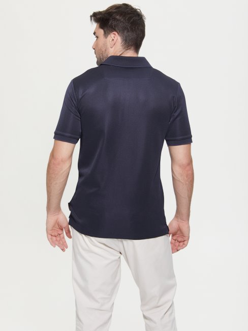 Guess Veit Polo Bleu élégant
