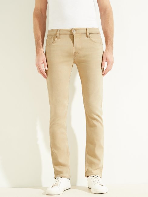 Jeans Fuselés Teints écologiques Jus Caramel Guess