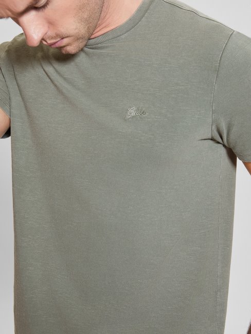 Eli Délavé Tee Guess Jungle Greens Multi