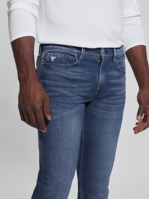 Guess Jean Droit Délavé Delta