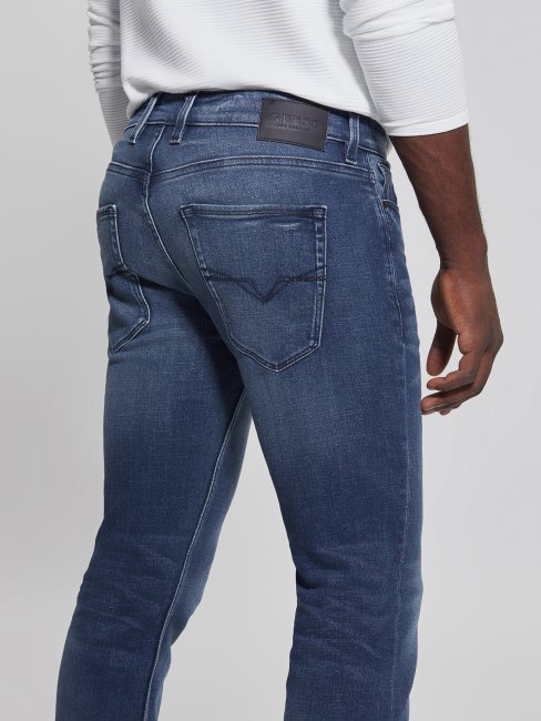 Guess Jean Droit Délavé Delta
