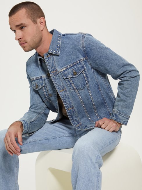 Veste En Jean Cloutée Floyd Dillon Guess
