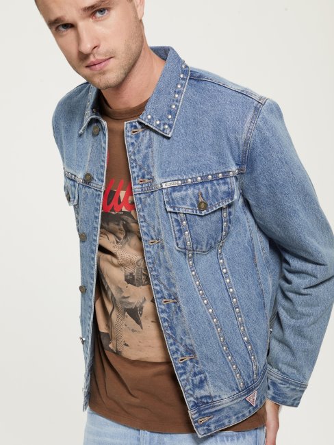Veste En Jean Cloutée Floyd Dillon Guess