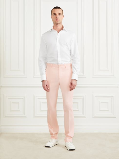 Chemise William Guess Blanc Pur