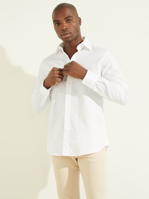 Chemise William Guess Blanc Pur