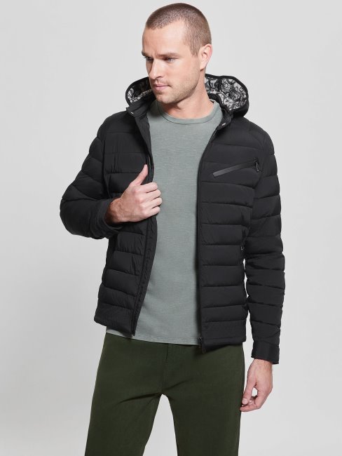 Guess Veste éco-stretch Noir De Jais