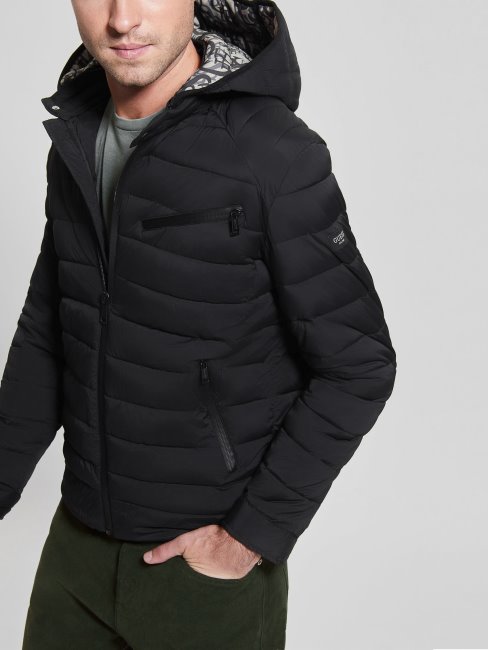 Guess Veste éco-stretch Noir De Jais