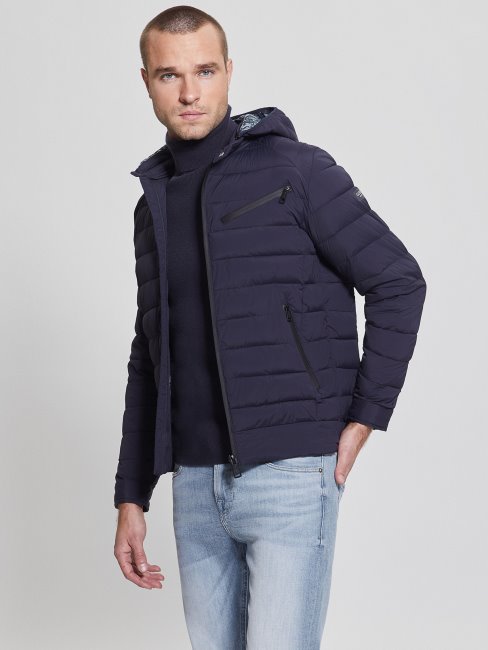 Veste Eco Stretch Bleu élégant Guess