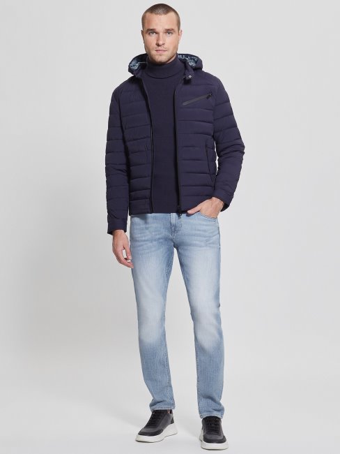 Veste Eco Stretch Bleu élégant Guess