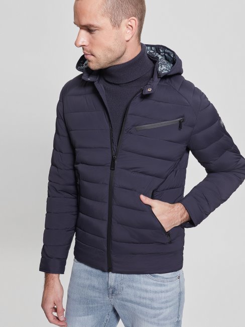 Veste Eco Stretch Bleu élégant Guess