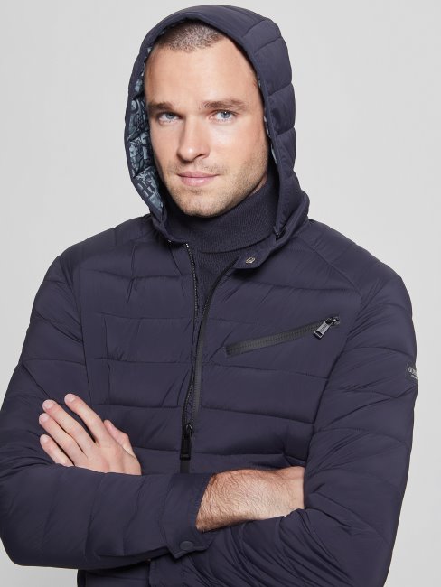 Veste Eco Stretch Bleu élégant Guess