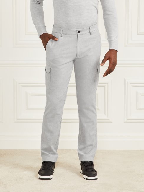 Pantalon Cargo Light Stone Heather Jack Guess