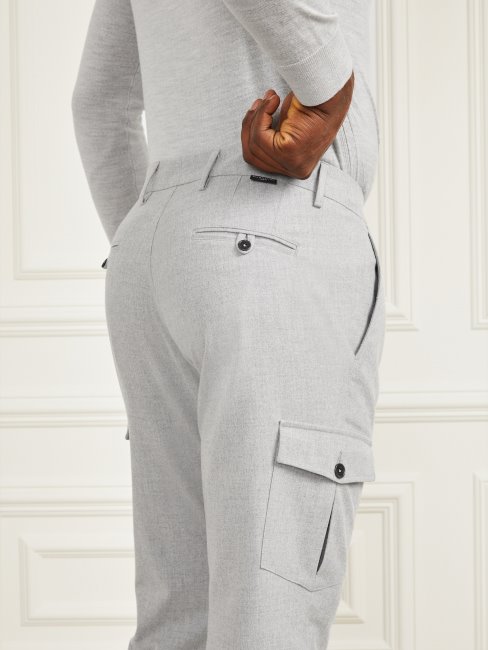 Pantalon Cargo Light Stone Heather Jack Guess