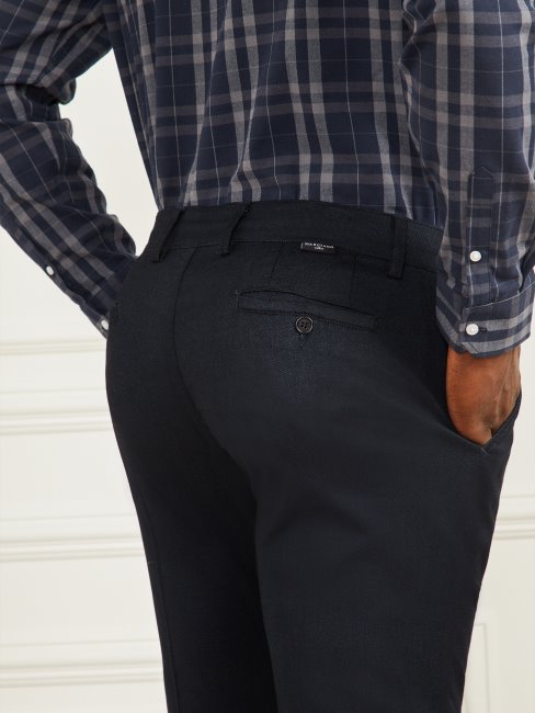 Guess Bleu élégant Eco Ciro Napoli Pantalon