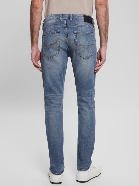 Guess Jean Fuselé Effet Vieilli Délavé Léger